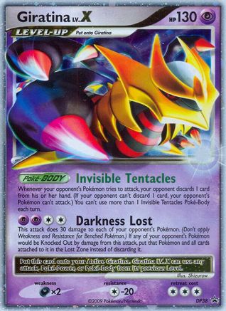 Giratina LV.X DP38/56 - DP Black Star Promos Holofoil