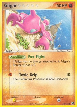 Gligar 57/115 - Unseen Forces Reverse Holofoil