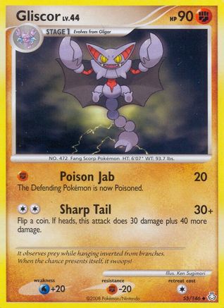 Gliscor (55/146) - Legends Awakened Reverse Holofoil - Uncommon