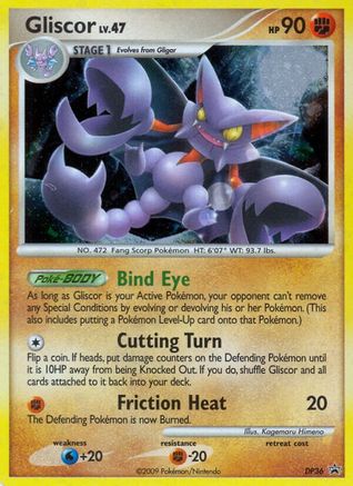 Gliscor (DP36/56) - Diamond and Pearl Promos Holofoil - Promo