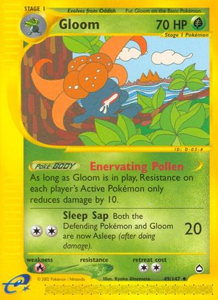Gloom 049 - Aquapolis Normal - Uncommon
