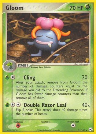 Gloom 035/101 - Hidden Legends Reverse Holofoil - Uncommon