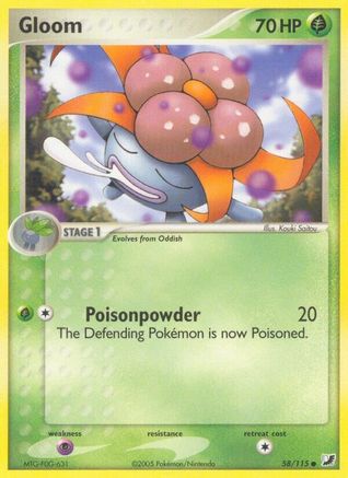 Gloom - 058/115 - Unseen Forces Reverse Holofoil