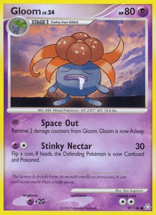 Gloom (97/146) - Legends Awakened Reverse Holofoil - Common