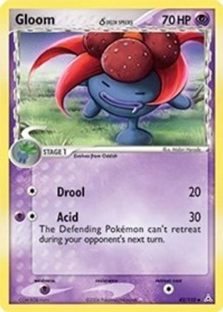 Gloom (Delta Species) - 042/110 - Holon Phantoms Reverse Holofoil