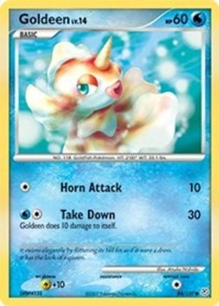 Goldeen 084 - Diamond and Pearl Reverse Holofoil - Common