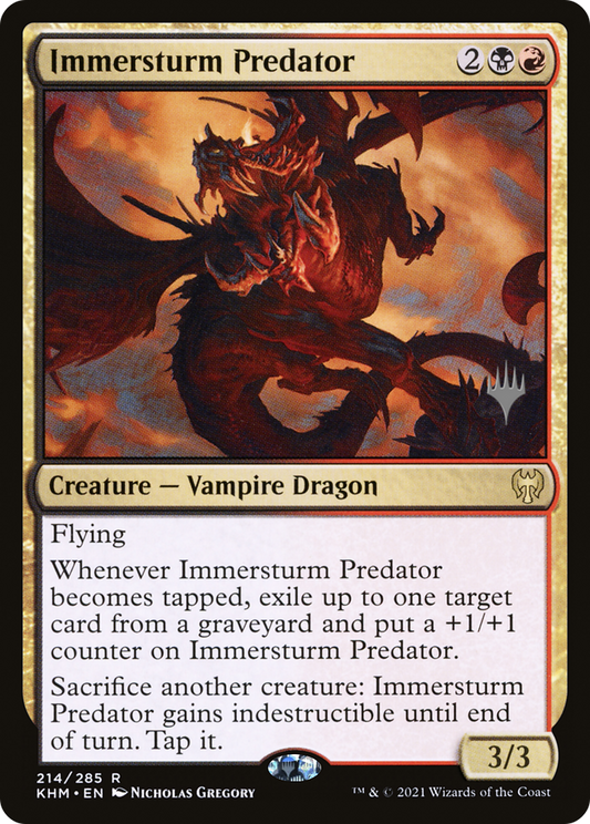 Immersturm Predator (PKHM-214P) - Kaldheim Promos