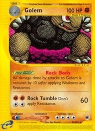 Golem 49/165 - Expedition Base Set