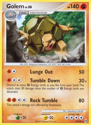 Golem - 019/99 - Arceus Normal