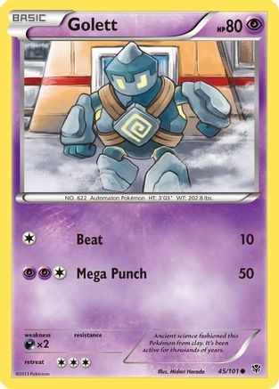 Golett (45/101) - Plasma Blast  - Common