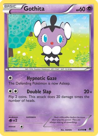 Gothita (43/98) - Emerging Powers  - Common