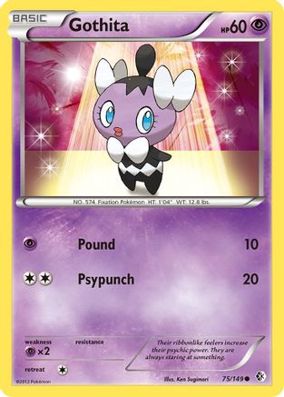 Gothita - 075/149 - Boundaries Crossed Reverse Holofoil