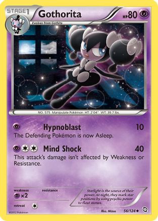 Gothorita 056 - Dragons Exalted Reverse Holofoil - Uncommon
