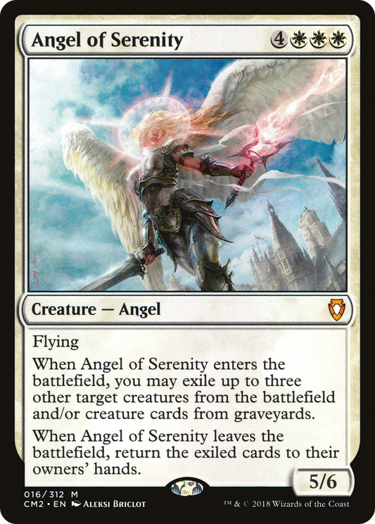 Angel of Serenity (CM2-016) - Commander Anthology Volume II