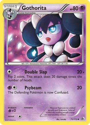 Gothorita 071 - Legendary Treasures Normal - Uncommon