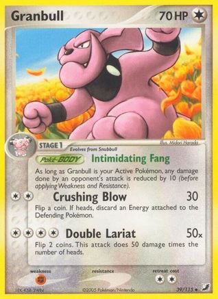 Granbull - 039/115 - Unseen Forces Reverse Holofoil