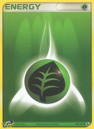 Grass Energy 104/109 - Ruby and Sapphire Normal - Common