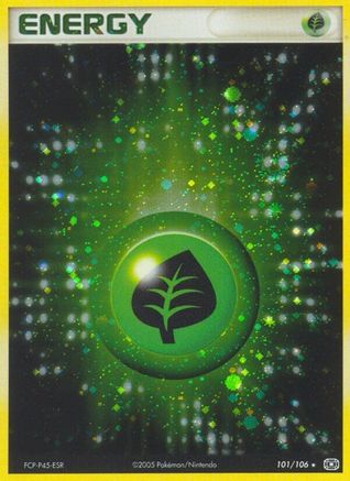 Grass Energy (101/106) - Emerald Holofoil - Holo Rare