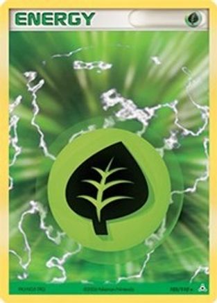 Grass Energy - 105/110 - Holon Phantoms Holofoil