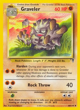 Graveler 044/110 - Legendary Collection Normal - Uncommon