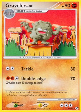 Graveler - 037/99 - Arceus Normal