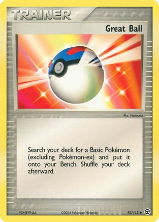 Great Ball 092 - FireRed & LeafGreen Normal - Uncommon