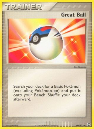 Great Ball 090 - Delta Species Reverse Holofoil - Uncommon