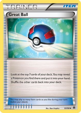 Great Ball (93/98) - Emerging Powers Reverse Holofoil - Uncommon