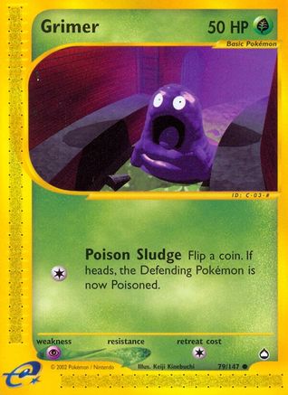Grimer (79/147) - Aquapolis  - Common