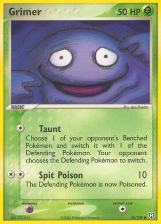 Grimer (56/109) - Team Rocket Returns  - Common