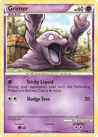 Grimer (50/90) - Undaunted  - Common