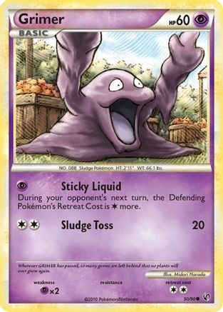 Grimer 50/90 - HSUndaunted Reverse Holofoil