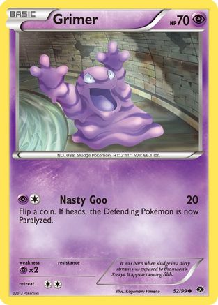 Grimer (52/99) - Next Destinies  - Common