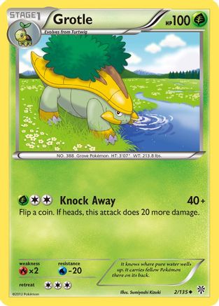 Grotle (2/135) - Plasma Storm  - Uncommon