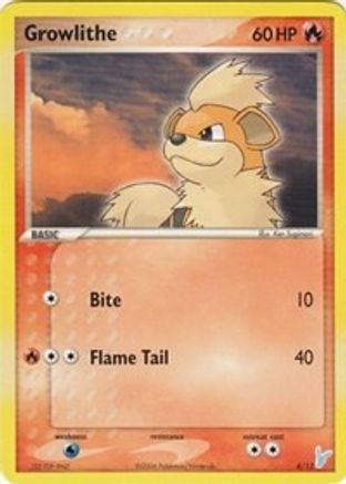 Growlithe 004 - EX Trainer Kit 2 Plusle & Minun Normal - Common