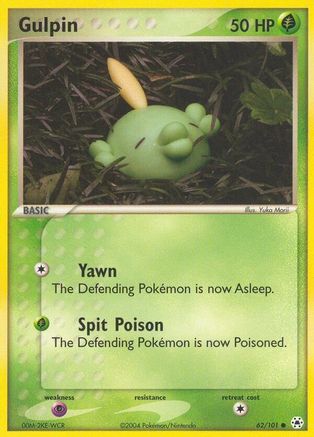 Gulpin 062/101 - Hidden Legends Normal - Common