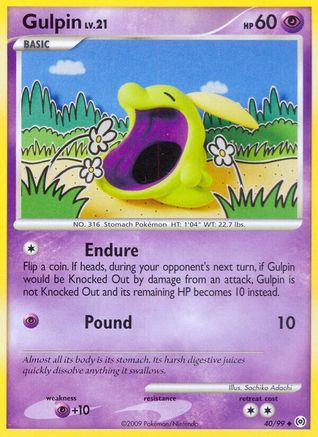 Gulpin (40)  - Arceus Normal