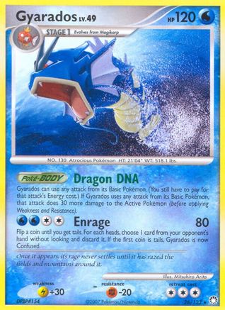 Gyarados (26/123) - Mysterious Treasures Reverse Holofoil - Rare