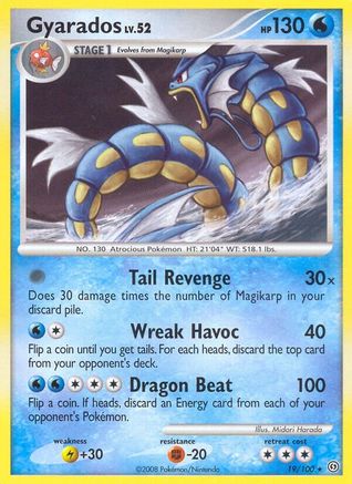 Gyarados (19/100) - Stormfront  - Rare