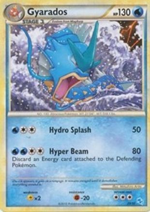 Gyarados (#20 Non-Holo) 20 - HGSS Trainer Kit Gyarados & Raichu