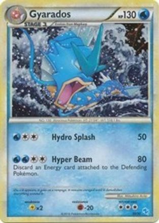 Gyarados (#30 Holo) 30 - HGSS Trainer Kit Gyarados & Raichu Holofoil