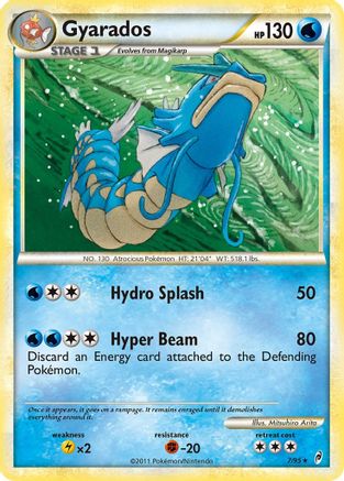 Gyarados (7/95) - Call of Legends Reverse Holofoil - Holo Rare