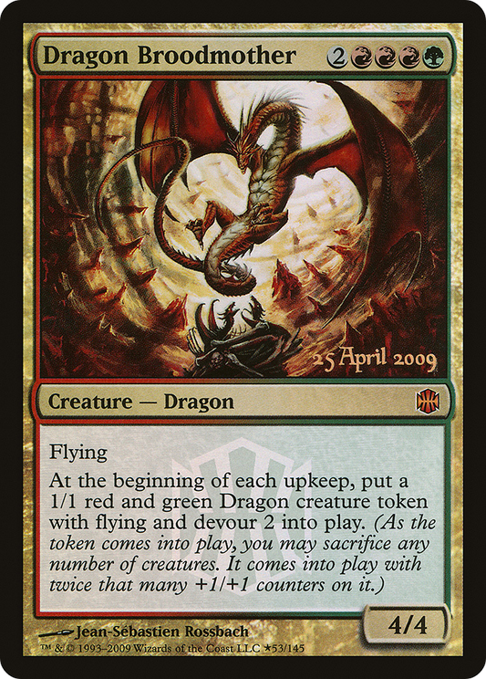 Dragon Broodmother (PRE-053) - Alara Reborn Promos Foil