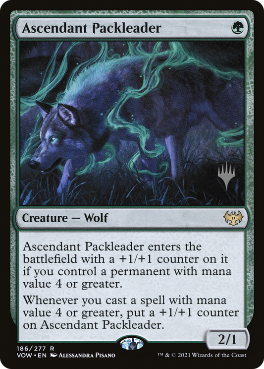 Ascendant Packleader (PPMID-186P) - Innistrad: Crimson Vow Promos (Promo Pack)