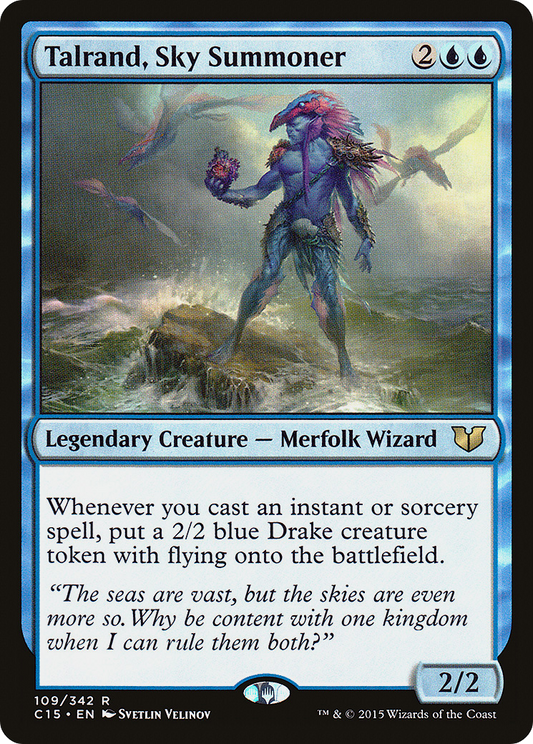 Talrand, Sky Summoner (C15-109) - Commander 2015