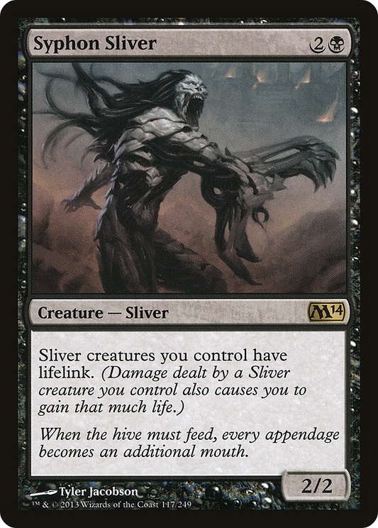 Syphon Sliver (M14-117) - Magic 2014 Foil