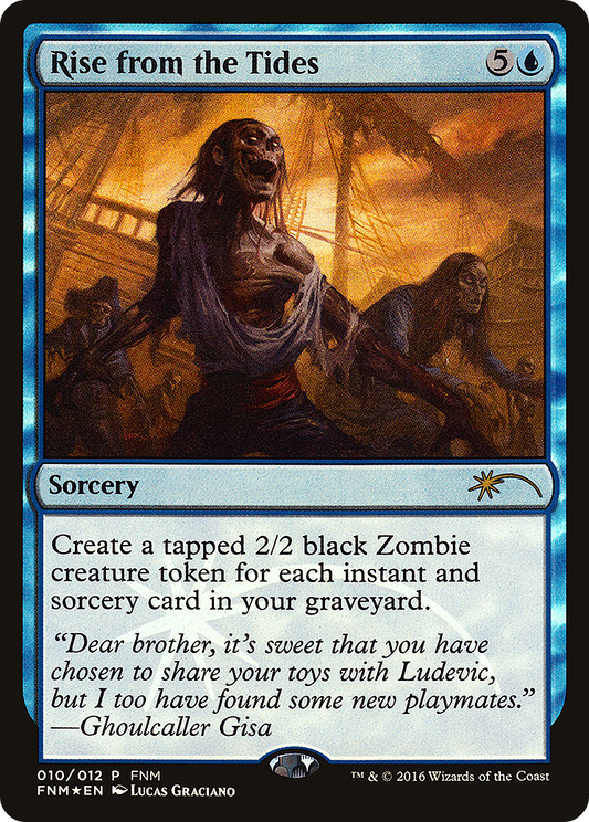 Rise from the Tides (F16-010) - Friday Night Magic 2016 Foil