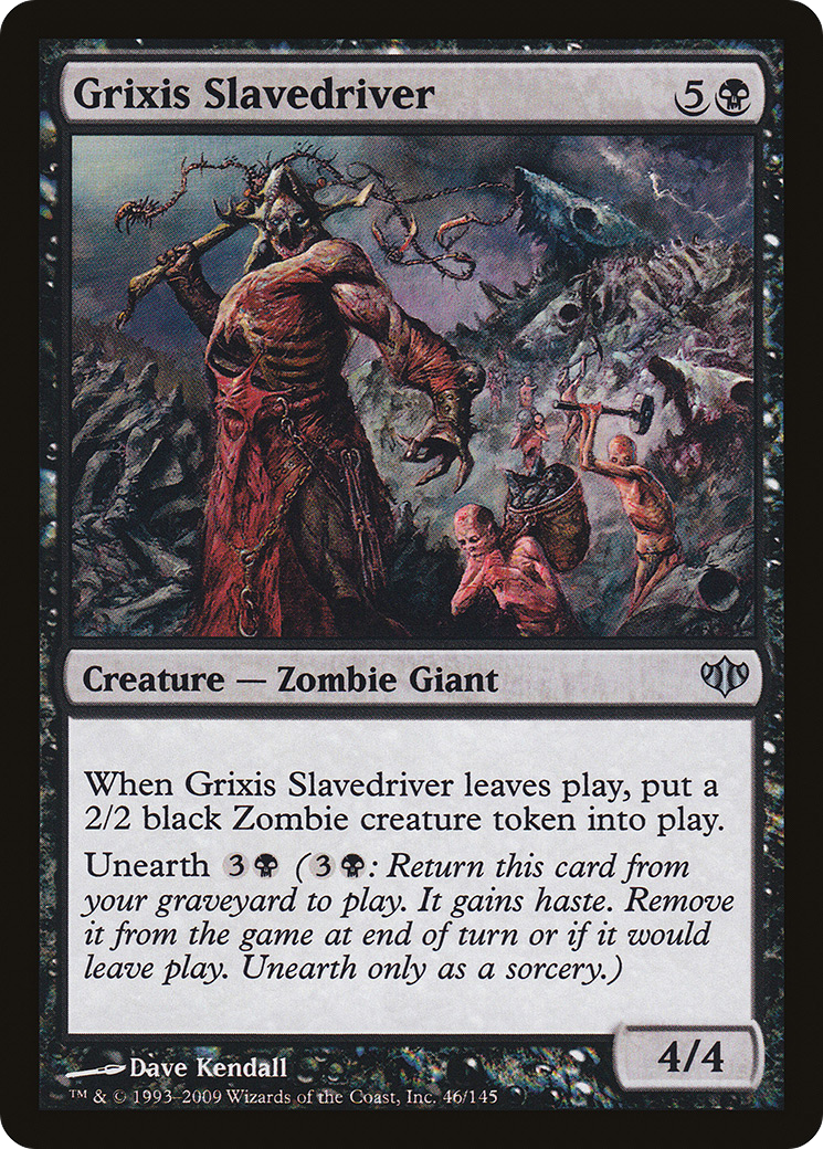 Grixis Slavedriver (CON-046) - Conflux