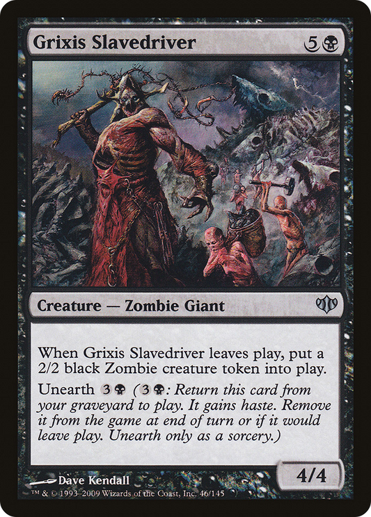 Grixis Slavedriver (CON-046) - Conflux