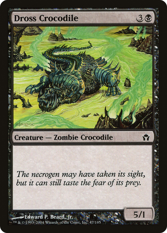 Dross Crocodile (5DN-047) - Fifth Dawn Foil